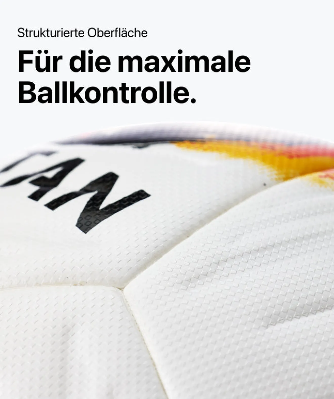 T1TAN Fußball - Matchball Gr. 5 Hot