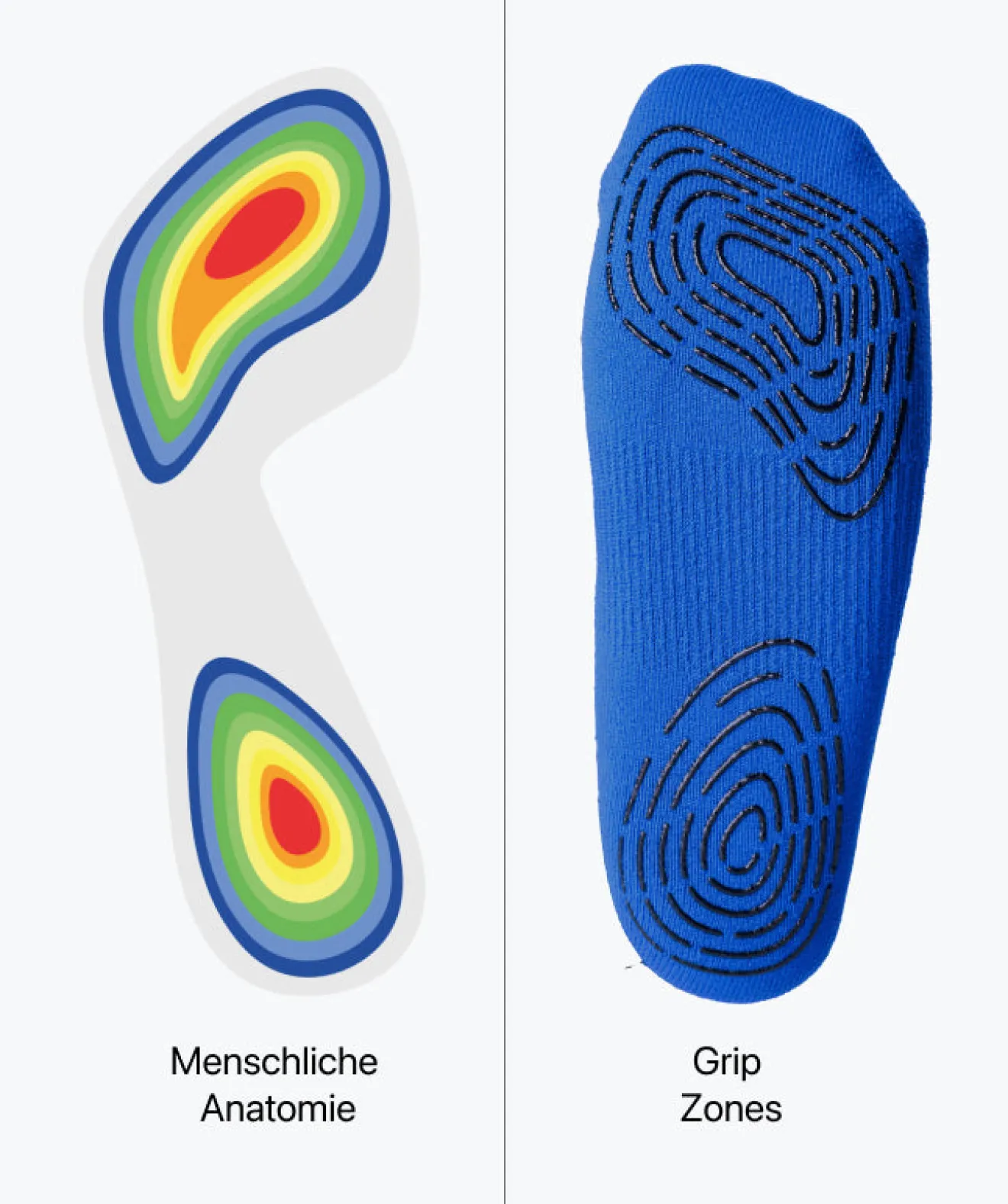 T1TAN Grip Socks - Blau Sale