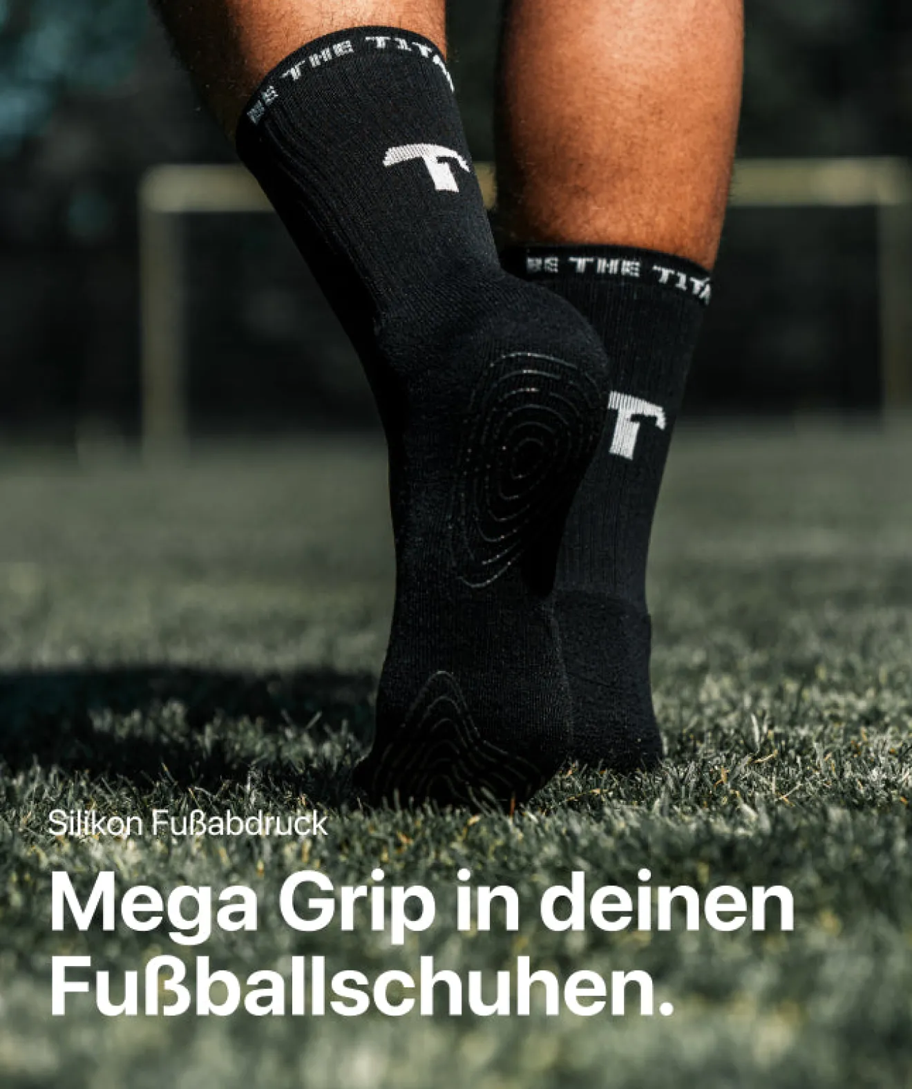 T1TAN Grip Socks - Schwarz Shop